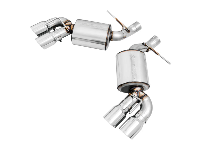 AWE Tuning 16-19 Chevrolet Camaro SS Axle-Back Exhaust - Touring Edition (Quad Chrome Silver Tips)