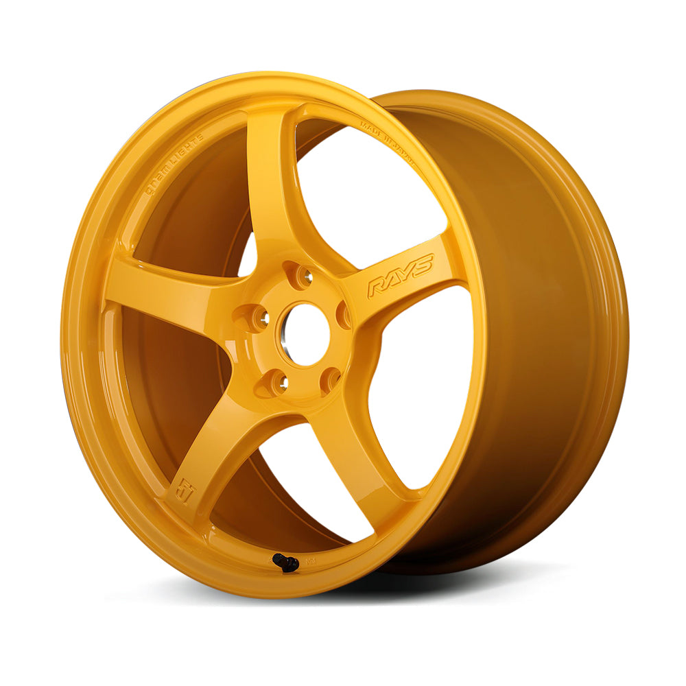 RAYS WHEELS 57CR 2324 LTD 18x9.5 5-114.3 +38ET (MACH YELLOW) (WXZ)