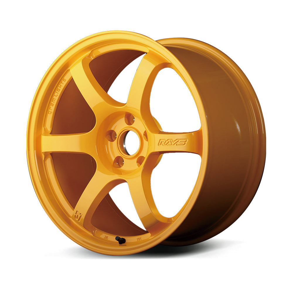 RAYS WHEELS 57DR 2324 LTD 18x8.5 5-114.3 +37ET (MACH YELLOW) (WXZ)