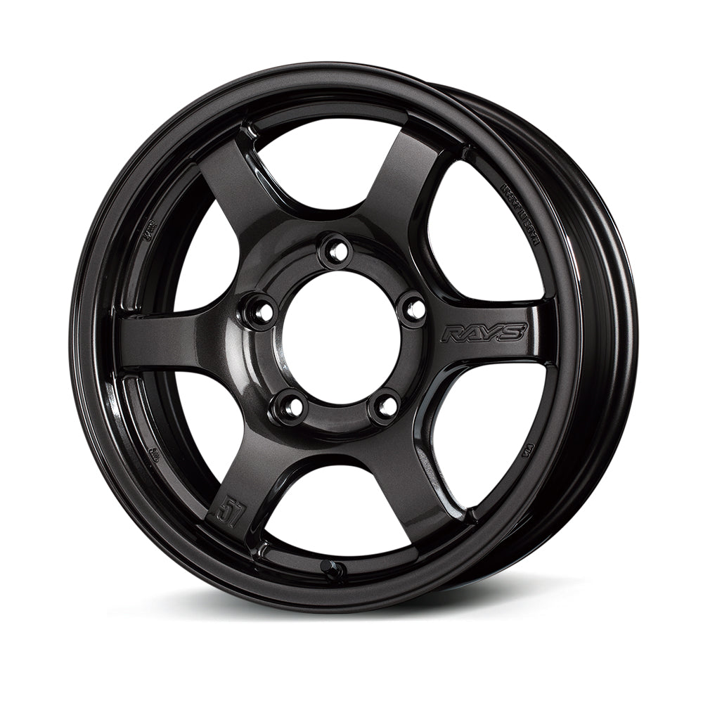 RAYS WHEELS 57DR-X 17x8.0 6-114.3 +5ET (SUPER DARK GUNMETAL) (AXZ)