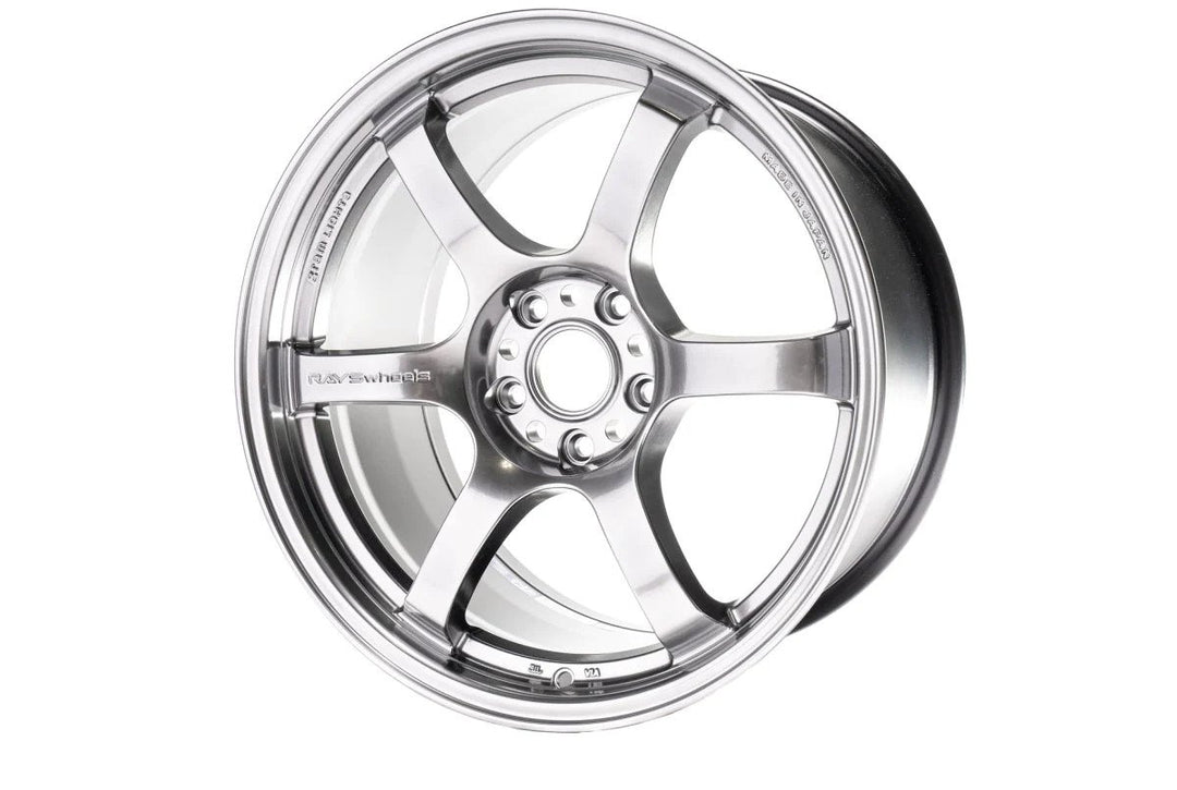 RAYS WHEELS 57DR 17x9.0 5-114.3 +38ET (GRACE SILVER)