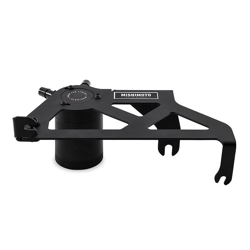 Mishimoto 12-18 Jeep Wrangler JK Baffled Oil Catch Can Kit - Black