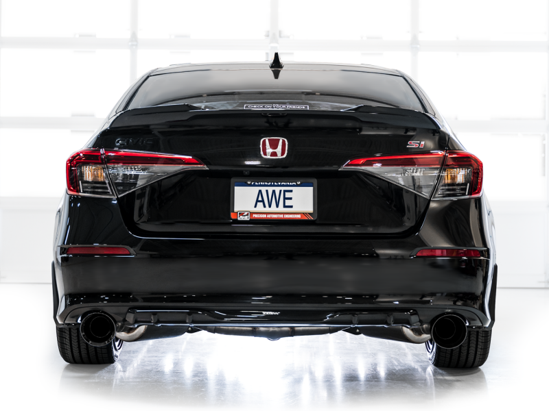 AWE Tuning 22+ Honda Civic Si/Acura Integra Touring Edition Catback Exhaust - Dual Diamond Black Tip