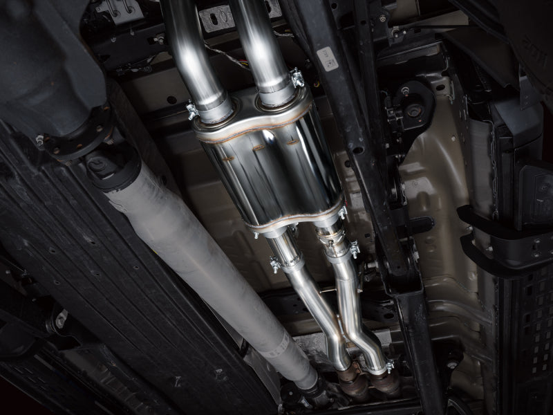 AWE Tuning Gen 3 Raptor R SwitchPath Exhaust - Chrome Silver Tips