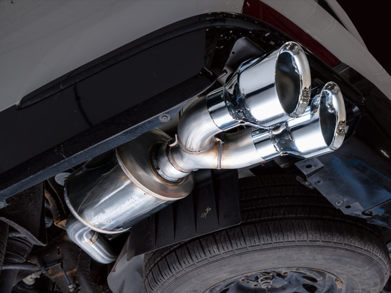 AWE Tuning 2021+ Cadillac Escalade 6.2L ESV 0FG Dual Exit Exhaust System w/ 5in Chrome Silver Tips