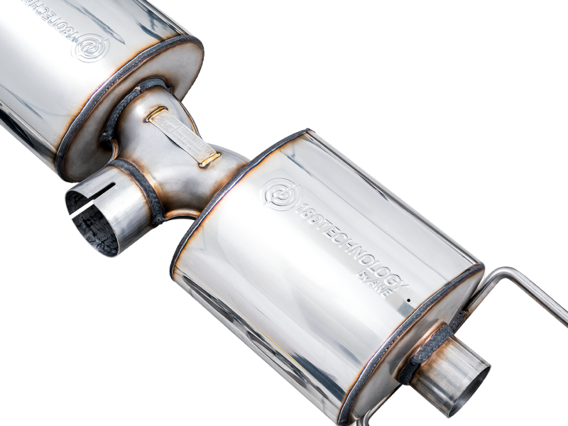 AWE Tuning Subaru BRZ/ Toyota GR86/ Toyota 86 Touring Edition Cat-Back Exhaust- Chrome Silver Tips