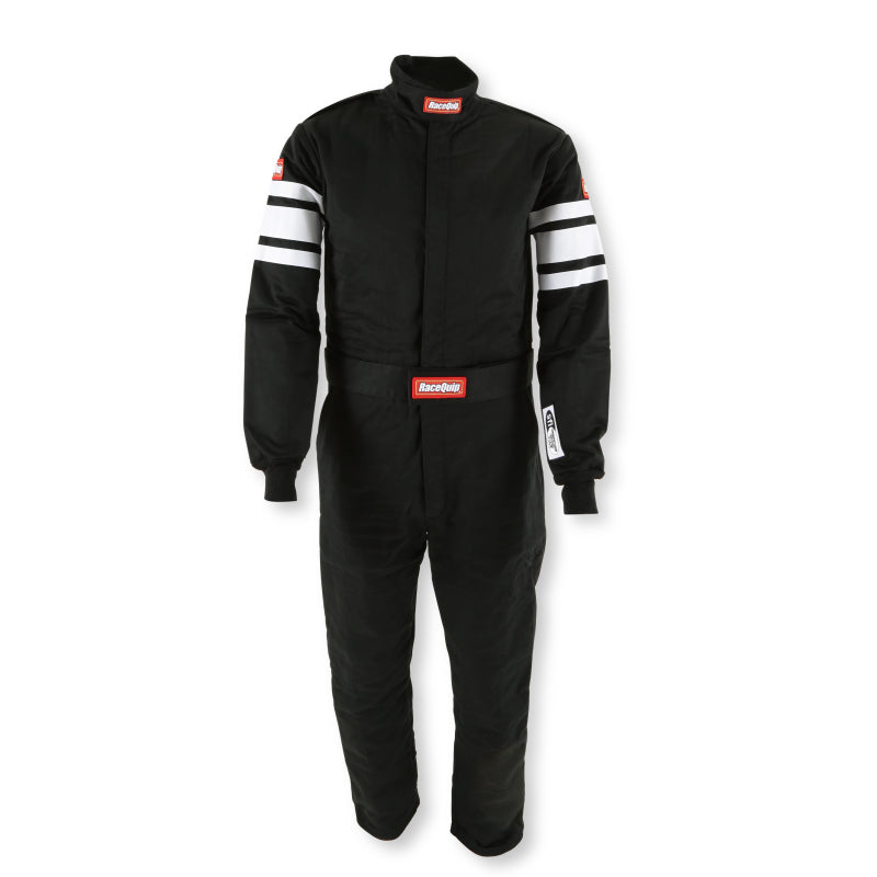 RaceQuip Black SFI-5 Suit - Large