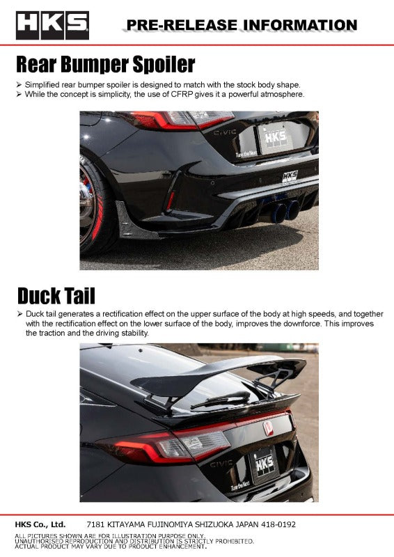 HKS BODY KIT TYPE-S FL5 F-Spoiler
