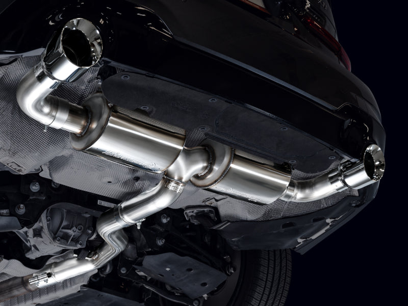 AWE Tuning 19-23 BMW 330i / 21-23 BMW 430i Base G2X Touring Axle-Back Exhaust - Chrome Silver
