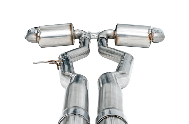 AWE Tuning 2020 Toyota Supra A90 Non-Resonated Touring Edition Exhaust - 5in Chrome Silver Tips
