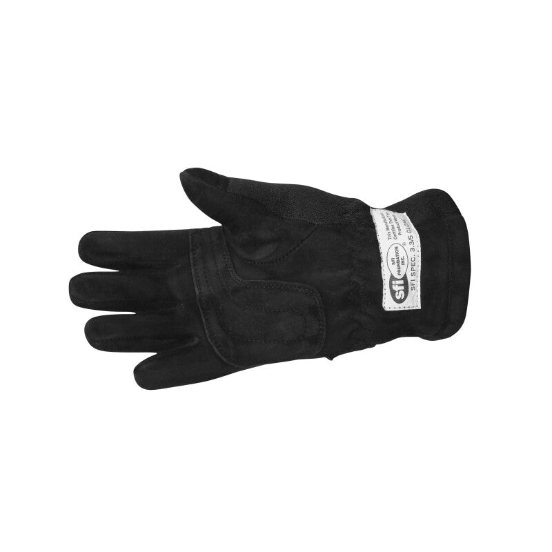 RaceQuip Black 2-Layer SFI-5 Glove Kid - Small K8