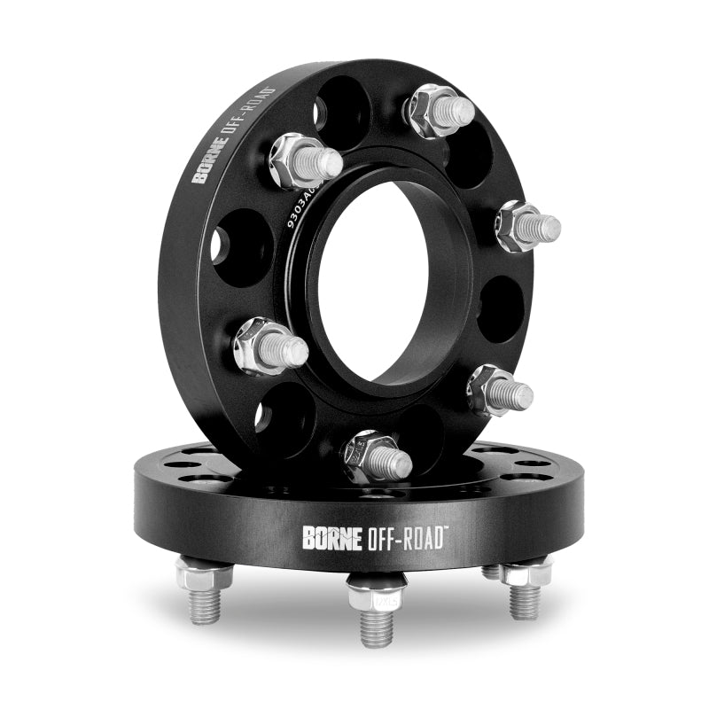 Mishimoto Wheel Spacers - 6x139.7 - 106 - 25mm - M12 - Black