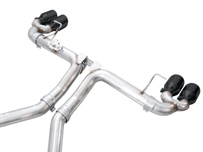 AWE Tuning 22-26 BMW M240i (G42) Track Edition Exhaust - Diamond Black Tips