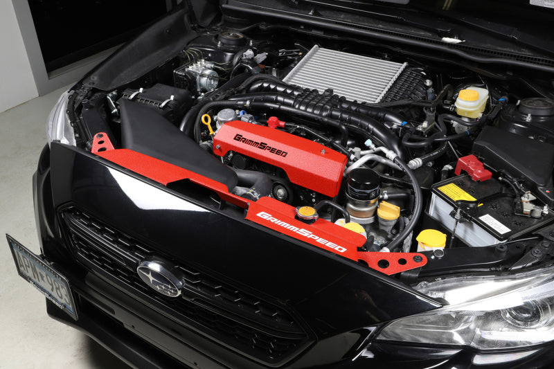 GrimmSpeed 15+ Subaru WRX/STI Radiator Shroud  - Red