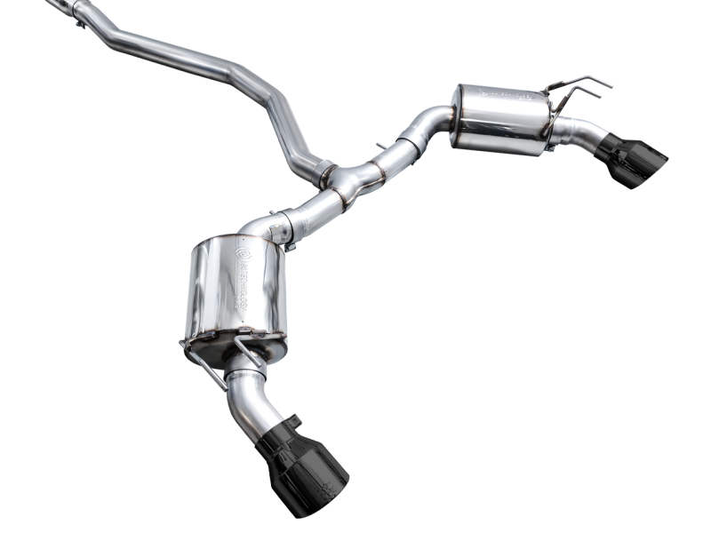 AWE Tuning 22+ Honda Civic Si/Acura Integra Touring Edition Catback Exhaust - Dual Diamond Black Tip