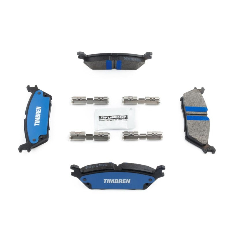 Timbren 15-20 Ford F-150/Lobo BES Severe Duty Semi-Metallic Brake Pads - Rear