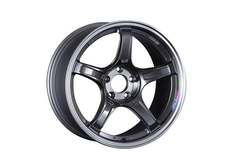 SSR GTX03 18x9.5 5x100 38mm Offset Black Graphite Wheel