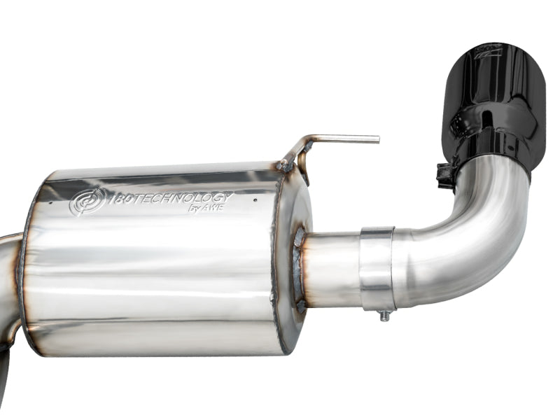 AWE 19-23 BMW 330i / 21-23 BMW 430i Base G2X Touring (Excl. Conv) Axle-Back Exhaust - Diamond Black