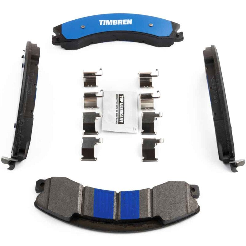 Timbren 15-19 Chevy Silverado 2500/3500 HD BES Severe Duty Semi-Metallic Brake Pads - Front & Rear
