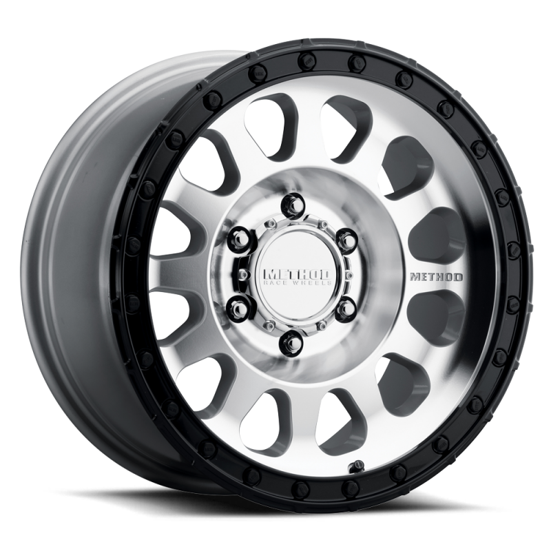 Method MR315 17x8.5 0mm Offset 6x135 87mm CB Machined Wheel - Gloss Black Lip