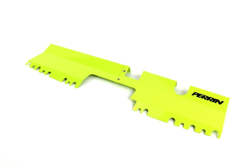 PERRIN 15-21 Subaru WRX/STI Radiator Shroud (Without OEM Intake Scoop) - Neon Yellow