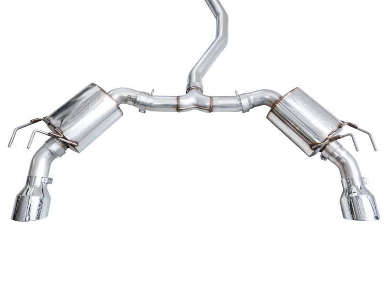 AWE Tuning 22+ Honda Civic Si/Acura Integra Touring Edition Catback Exhaust - Dual Chrome Silver Tip