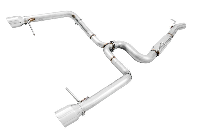 AWE Tuning VW MK7 Golf Alltrack/Sportwagen 4Motion Track Edition Exhaust - Polished Silver Tips