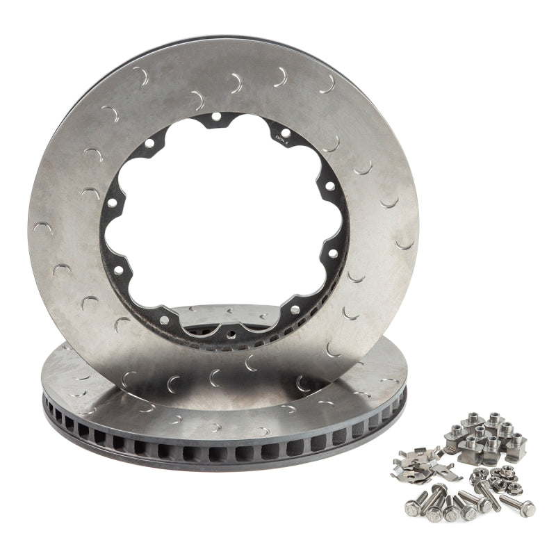 Alcon Nissan R35 GT-R Gen 2 390X32.8mm Rotor Ring Kit - Front Left