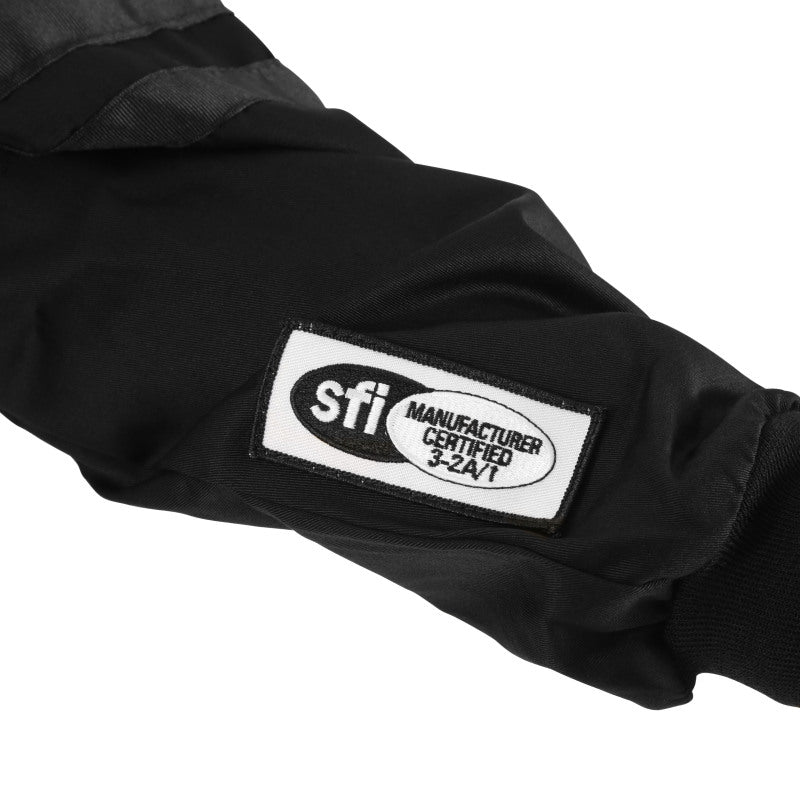 RaceQuip Black SFI-1 1-L Jacket - 2XL