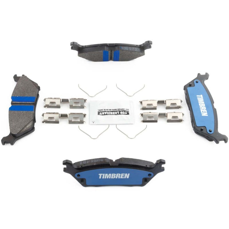Timbren 22-24 Ford Expedition/Lincoln Navigator BES Severe Duty Semi-Metallic Brake Pads - Rear