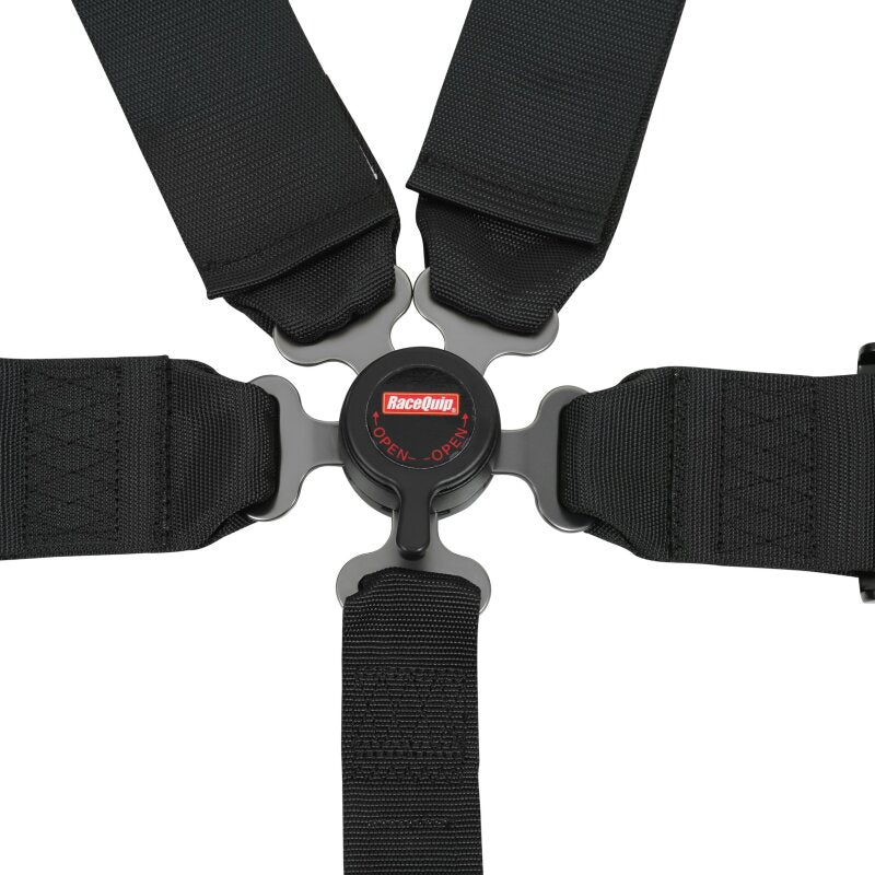 RaceQuip Black SFI CAMLOCK 5pt PD Lap Seat Belt