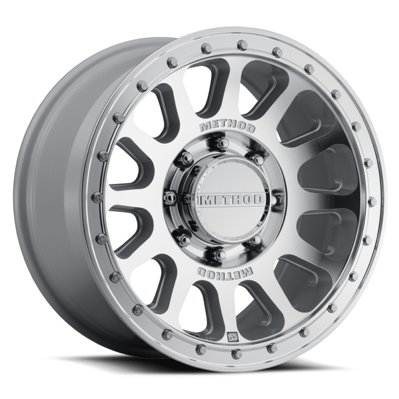 Method MR709 HD Bead Grip 18x 9in / ET12 / 8x180 BP / 124.1mm Bore - Machined Wheel