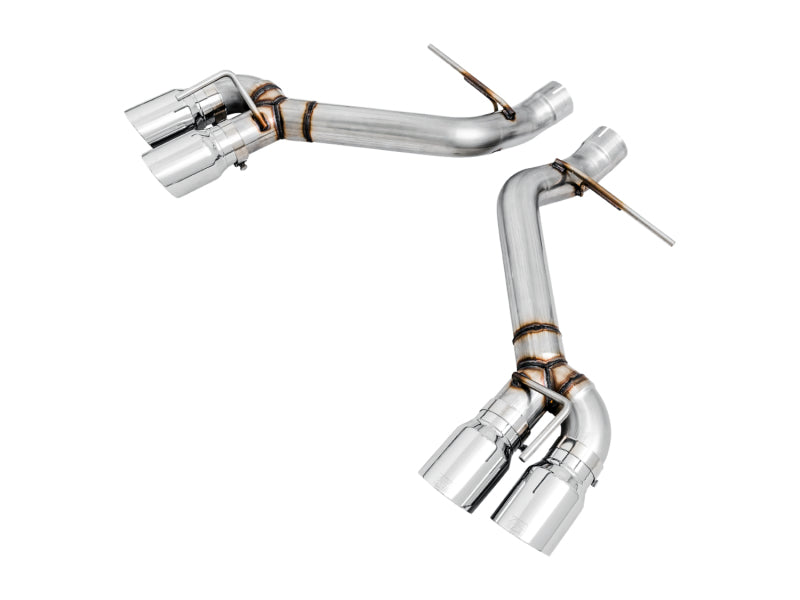 AWE Tuning 16-19 Chevrolet Camaro SS Axle-Back Exhaust - Track Edition (Quad Chrome Silver Tips)