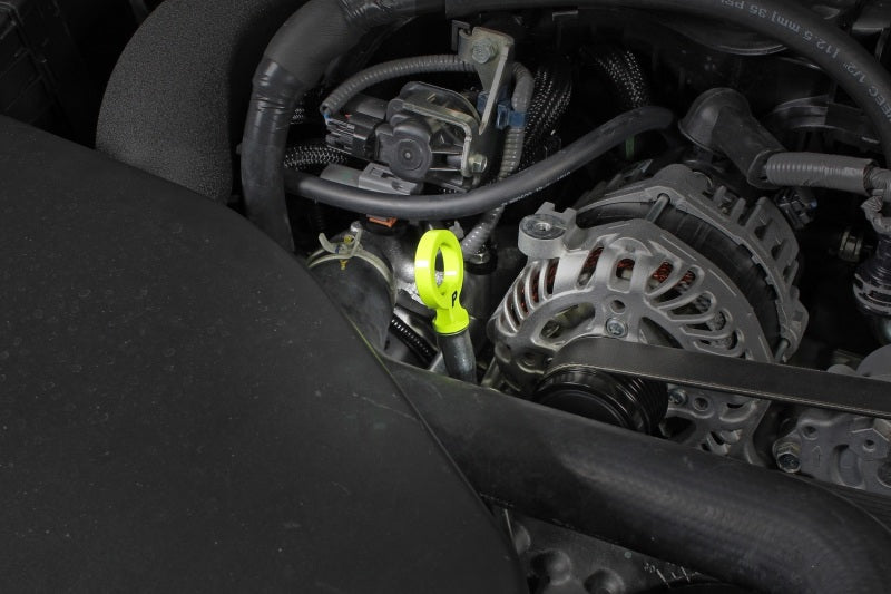 PERRIN 15-26 Subaru WRX & 13-26 BRZ/FR-S/86/GR86 Dipstick Handle Loop Style - Neon Yellow