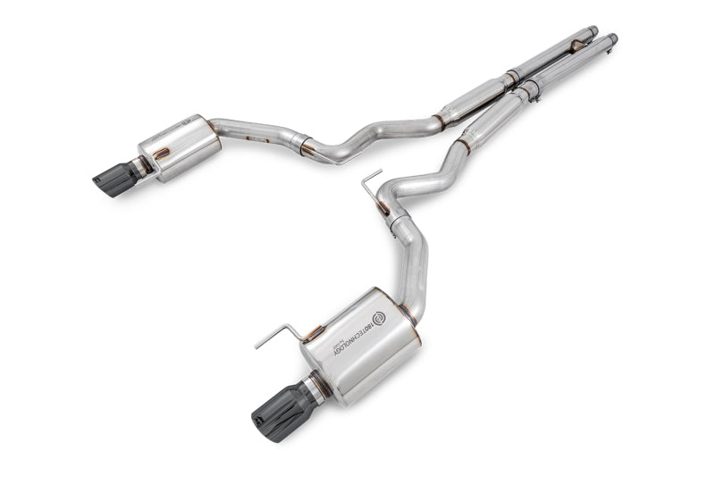 AWE Tuning S550 Mustang GT Cat-Back Exhaust - Touring Edition (Diamond Black Tips)