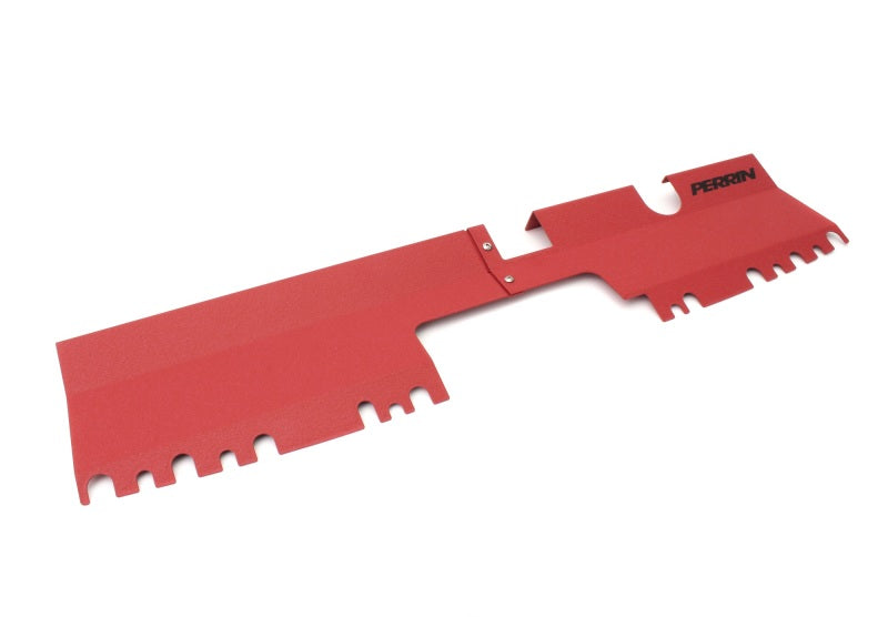PERRIN 15-21 Subaru WRX/STI Radiator Shroud (Without OEM Intake Scoop) - Red
