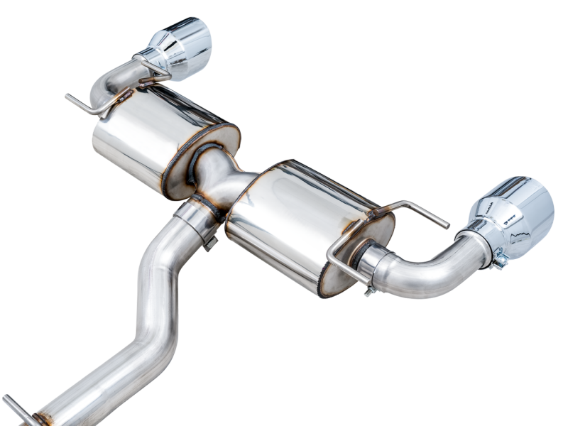 AWE Tuning Subaru BRZ/ Toyota GR86/ Toyota 86 Touring Edition Cat-Back Exhaust- Diamond Black Tips