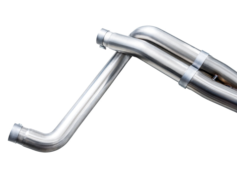 AWE Tuning 2021+ Cadillac Escalade 6.2L 0FG Dual Exit Exhaust System w/ 5in Diamond Blk Tips