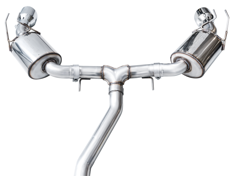 AWE Tuning 22+ Honda Civic Si/Acura Integra Touring Edition Catback Exhaust - Dual Chrome Silver Tip