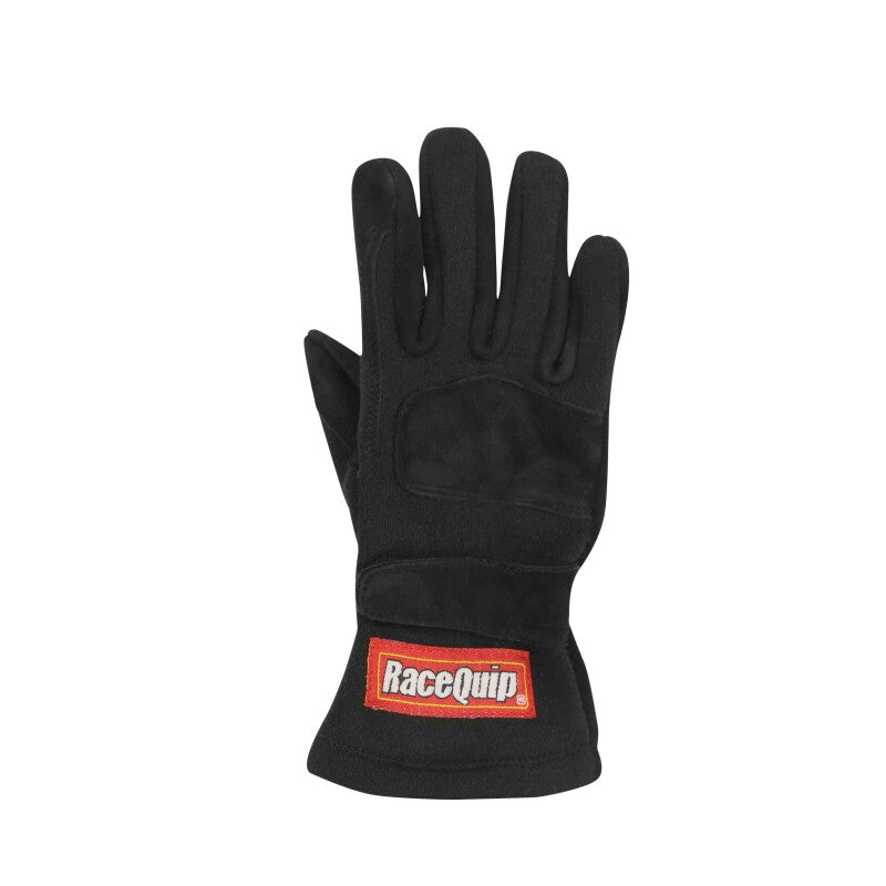 RaceQuip Black 2-Layer SFI-5 Glove Kid - Small K8