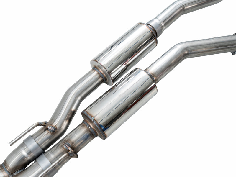 AWE Tuning 2021+ Ford Explorer Tremor 3.0TT 0FG Dual Rear Exit Exhaust w/ Bash Guard