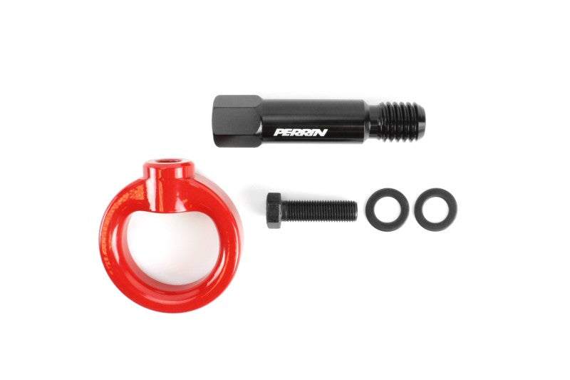 PERRIN 20-25 Toyota Supra Tow Hook Kit (Rear) - Red