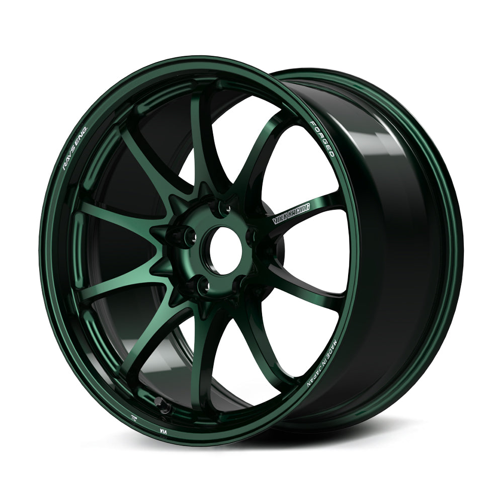 VOLK RACING CE28N PLUS 18x9.5 5-114.3 +38ET (RACING GREEN)