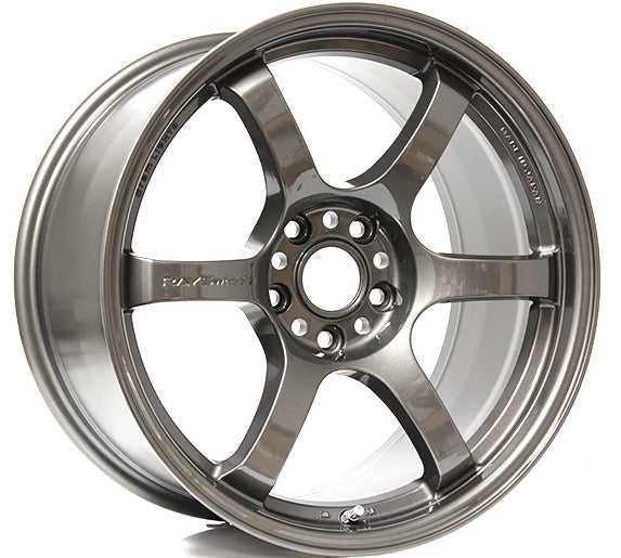 RAYS WHEELS 57DR 18x9.5 5-100 +38ET (HS GUNMETALLIC) (HGP)