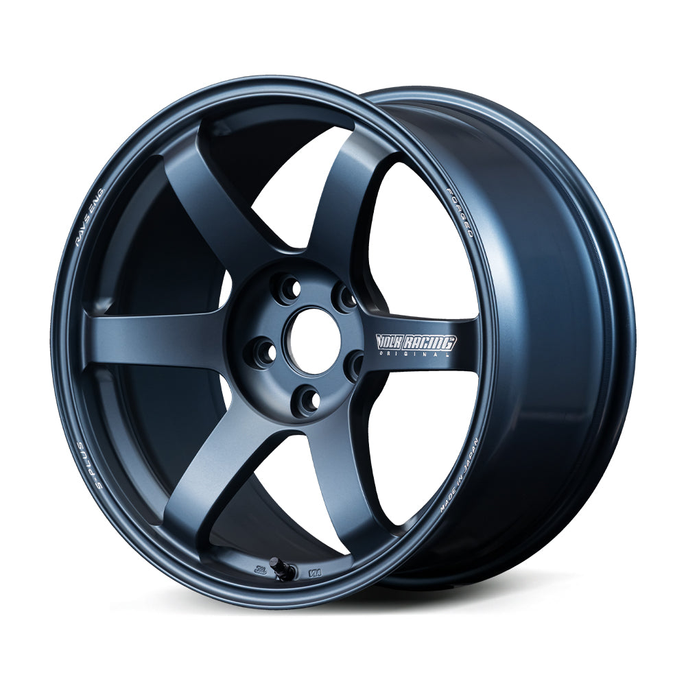 VOLK RACING TE37 SAGA S-PLUS 18x10.5 5-112 +30ET (MATTE BLUE GUNMETAL) (GB)