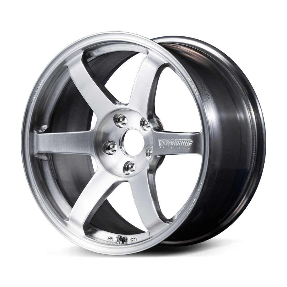 VOLK RACING TE37SL 15x8.0 4-100 +35ET (MERCURY SILVER)