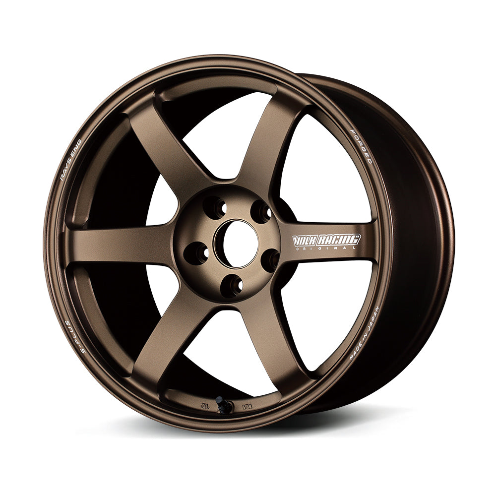 VOLK RACING TE37 SAGA S-PLUS PORSCHE 19x8.5 5-130 +50ET (BRONZE ALMITE) (BR)