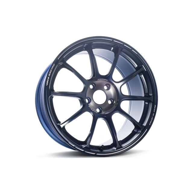 VOLK RACING ZE40 TIME ATTACK III 17x9.0 5-100 +44ET (METALLIC BLUE / MATTE BLK CLEAR) (LM)
