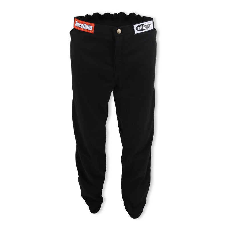 RaceQuip Black SFI-1 1-L Pants Medium
