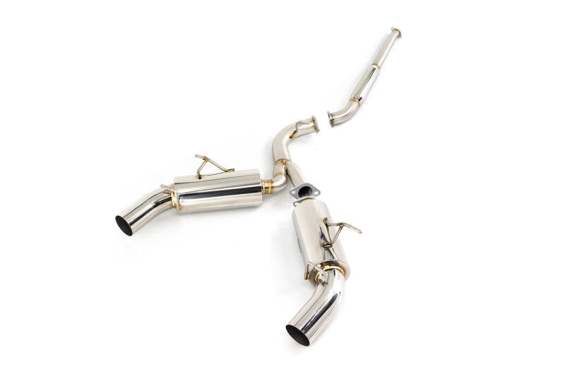 ISR Performance ST Polished Tip Exhaust - Scion FRS / Subaru BRZ / Toyota GT86/GR86